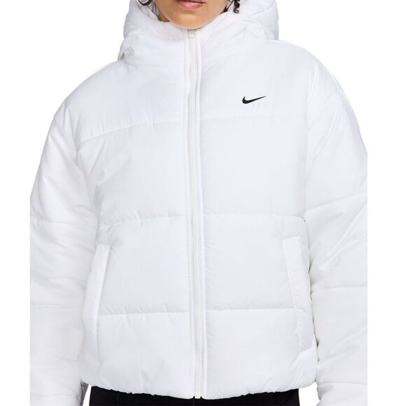 Nike FZ5899-100 Women's Sz XL White Therma-FIT Loose Hooded Puffer Jacket - Picture 8 of 9